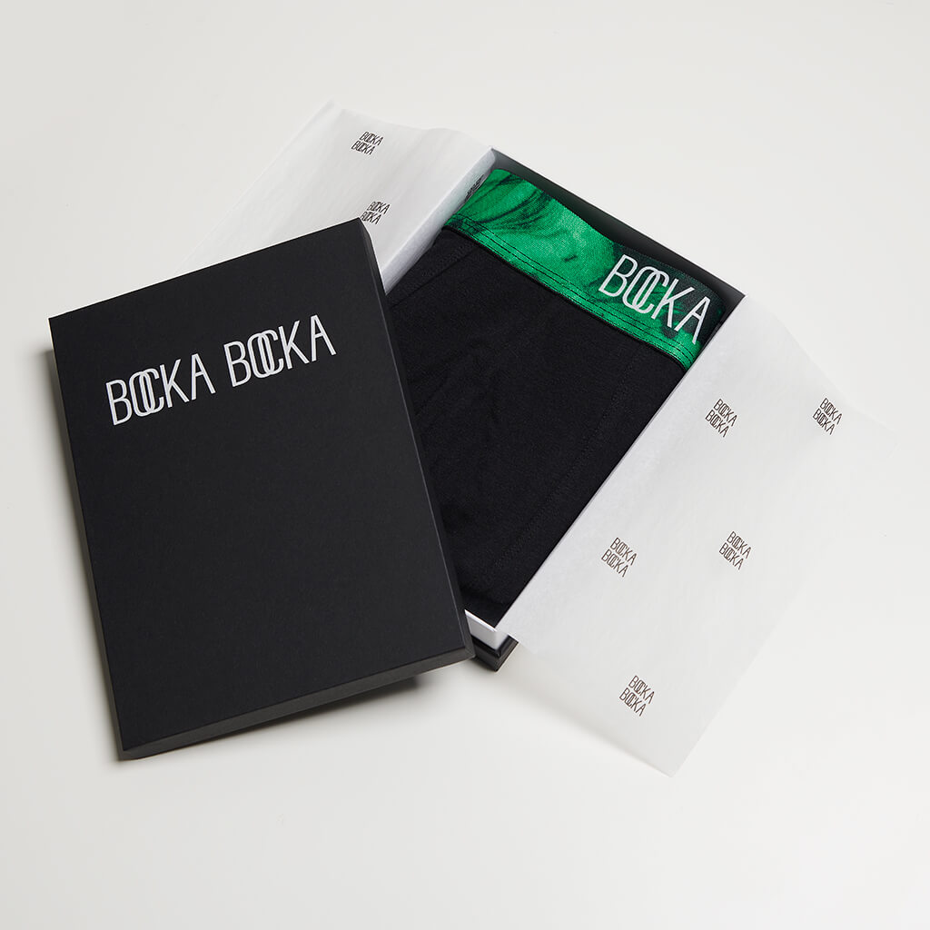 Multipack Mens Designer Underwear Trunks Blue Green Black Bocka Bocka