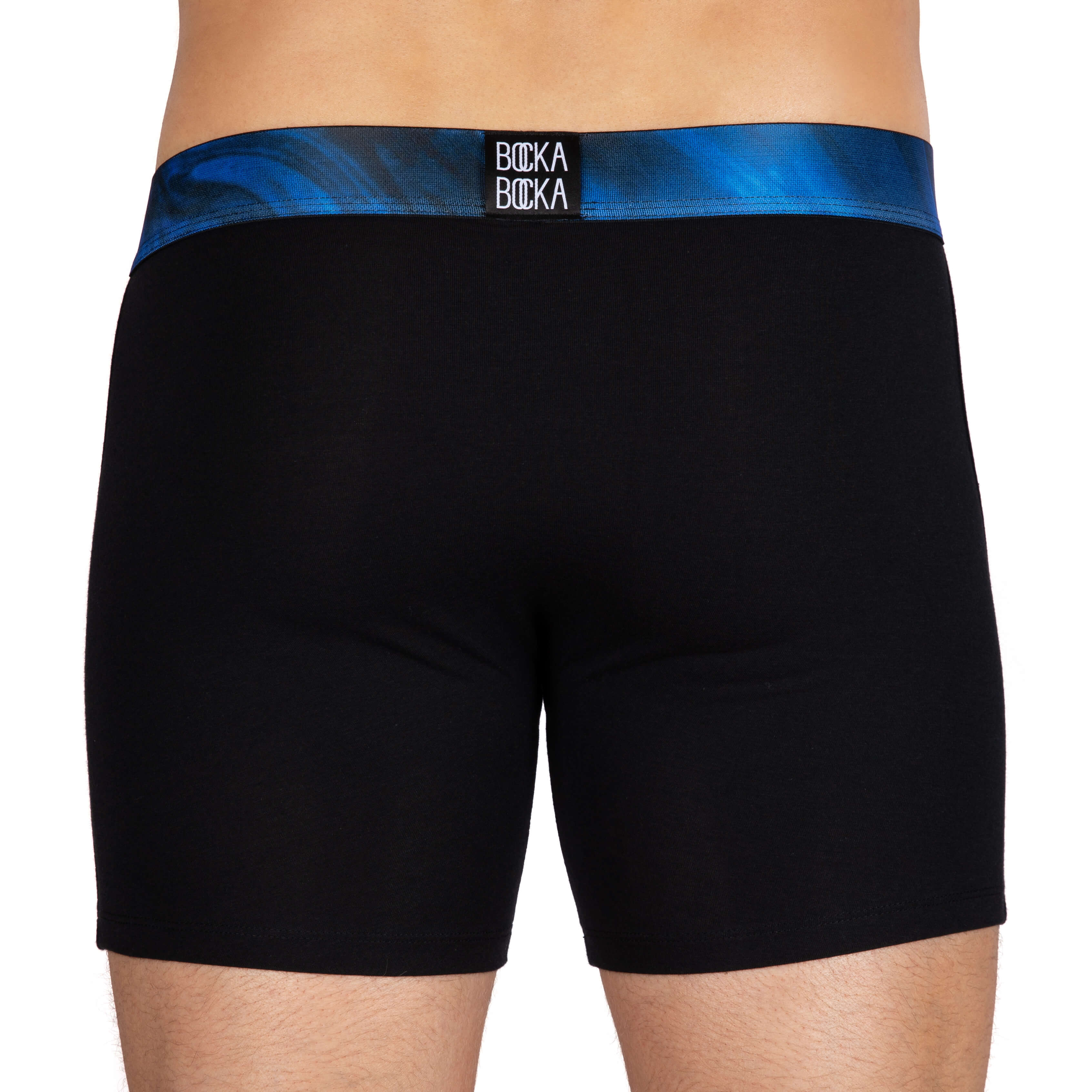 and Black Boxer Underwear Briefs Blue Mens | Designer | Bocka Bocka